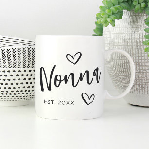 Mug Année Nonna Grandma établie