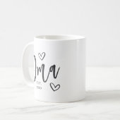 Mug Année Oma Grand-mère établie (Devant gauche)
