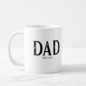 Mug Année papa établie (Gauche)