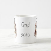 Mug Année personnalisée Diplôme Fun Wise Owl (Centre)