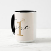 Mug année personnalisée | Mug un an (Devant gauche)