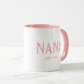 Mug Année rose Nana (Devant droit)