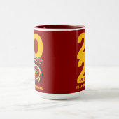 Mug Année rouge or du serpent 2025 (Centre)