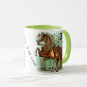 Mug Année zodiaque chinoise du cheval (Devant droit)