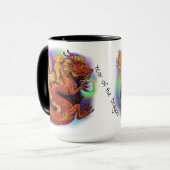 Mug Année zodiaque chinoise du dragon (Devant gauche)