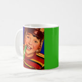 Mug Années 1950 ‘77 soda ad (Devant gauche)