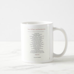 Mug Années des larmes et de la détermination