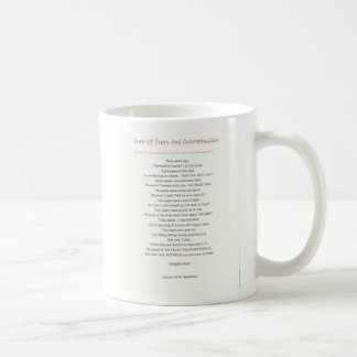 Mug Années des larmes et de la détermination