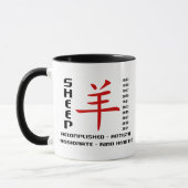 Mug Années des moutons (Gauche)