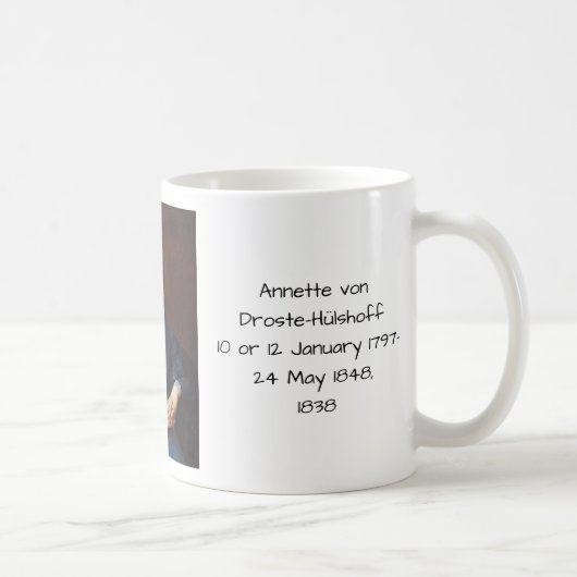 Mug Annette von Droste-Hulshoff 1838 (Droite)