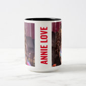 Mug ANNIE LOVE bicolore, 45 cl (Centre)