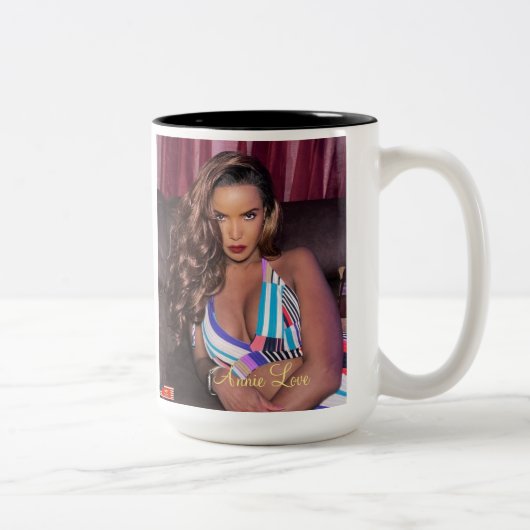 Mug ANNIE LOVE bicolore, 45 cl (Droit)