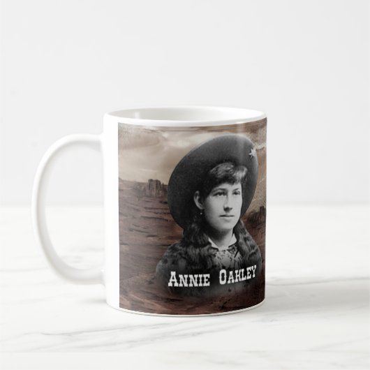 Mug Annie Oakley historique (Gauche)