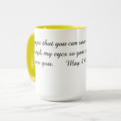 Mug Anniversaire (Devant gauche)