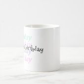 Mug anniversaire (Centre)