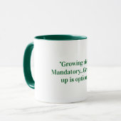 Mug Anniversaire (Devant gauche)
