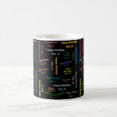 Mug anniversaire 11 octobre (Centre)