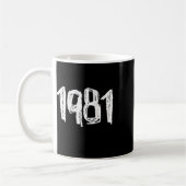 Mug Anniversaire 1981 (Gauche)