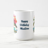Mug Anniversaire 21 ans Tortue de mer tropicale person (Centre)
