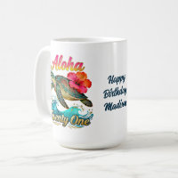 Anniversaire 21 ans Tortue de mer tropicale person