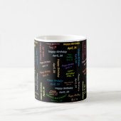 Mug anniversaire 24 avril (Centre)