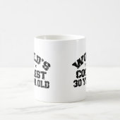 Mug Anniversaire 30 ans (Centre)