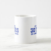 Mug Anniversaire 30 ans (Centre)