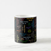 Mug anniversaire 30 janvier (Centre)