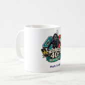 Mug Anniversaire 40 ans plongée (Devant gauche)