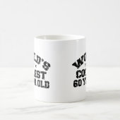 Mug Anniversaire 60 ans (Centre)