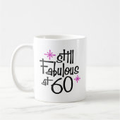 Mug Anniversaire 60 ans (Gauche)