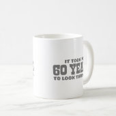 Mug Anniversaire 60 ans (Devant droit)