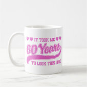 Mug Anniversaire 60 ans (Gauche)