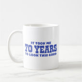 Mug Anniversaire 70 ans (Gauche)