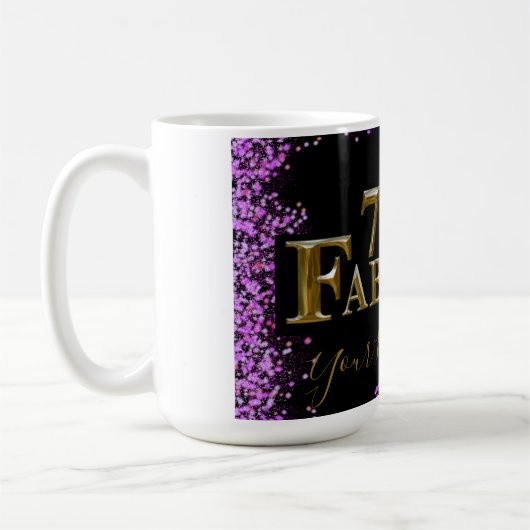 Mug Anniversaire 70 ans (Gauche)