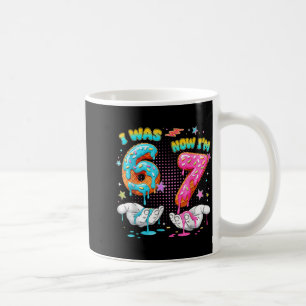 Mug Anniversaire 7 Ans Drôle J'avais 6 Ans Maintenant