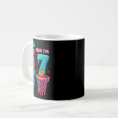 Mug Anniversaire 7 Ans J'avais 6 Ans Maintenant J'ai 7 (Devant gauche)