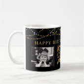 Mug Anniversaire 80 ans dans la fabrication de l'or no (Gauche)