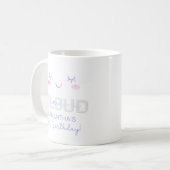 Mug anniversaire 9 ans Cloud Nine – Cadeau ciel pa (Devant gauche)