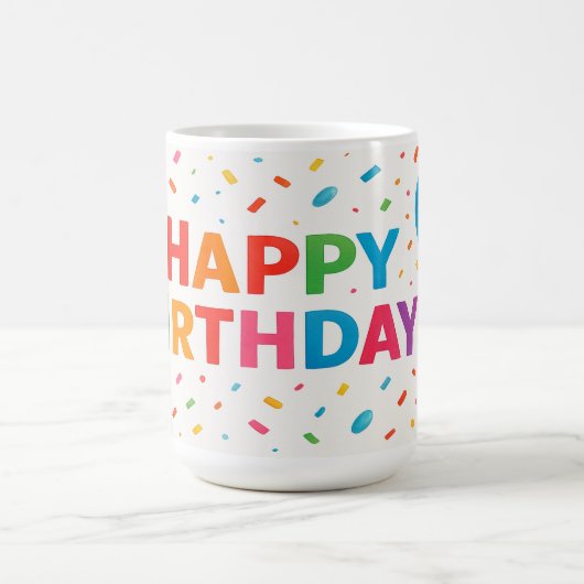 Mug Anniversaire Bash : Confetti Edition (Centre)