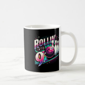 Mug Anniversaire Bowling Roulant Dans 9 Fête 9e Annive