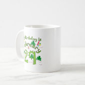 Mug Anniversaire d'année bissextile (Devant gauche)