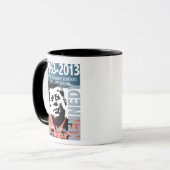 Mug Anniversaire d'assassinat de JFK Kennedy 1963 - (Devant gauche)
