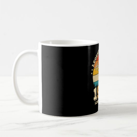 Mug anniversaire de 71 ans 1954 Magnifique 71e anniver (Gauche)