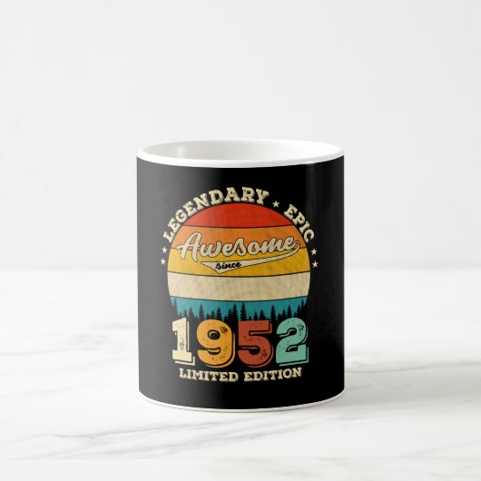 Mug anniversaire de 73 ans 1952 Magnifique 73e anniver (Centre)