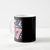 Mug Anniversaire de 7 ans J'avais 6 ans maintenant j'a (Devant gauche)