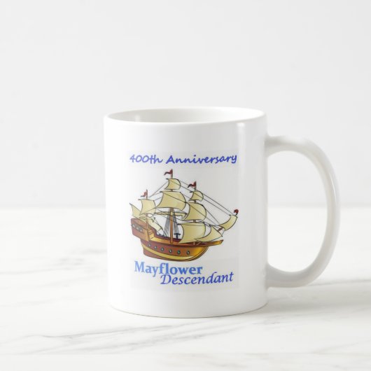 Mug Anniversaire de bateau de navigation de descendant (Droite)
