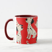 Mug Anniversaire de chien vintage (Gauche)