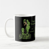 Mug Anniversaire de diva ou vert chic de la fille | de (Gauche)
