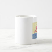 Mug Anniversaire de Flamant rose (Centre)